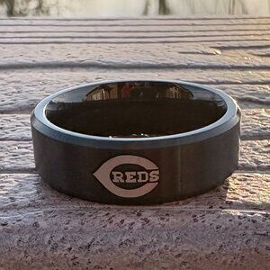 Cincinatti Reds MLB Titanium Ring 8mm